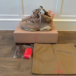 Jordan 6 Travis Scott British Khaki - Men’s Size 8